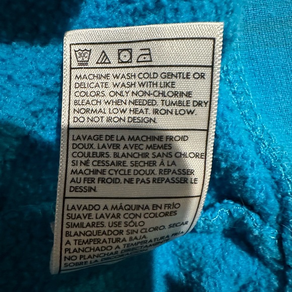 Hurley two toned baggy hooded zipper front sweatshirt distressed - Picture 2 of 10